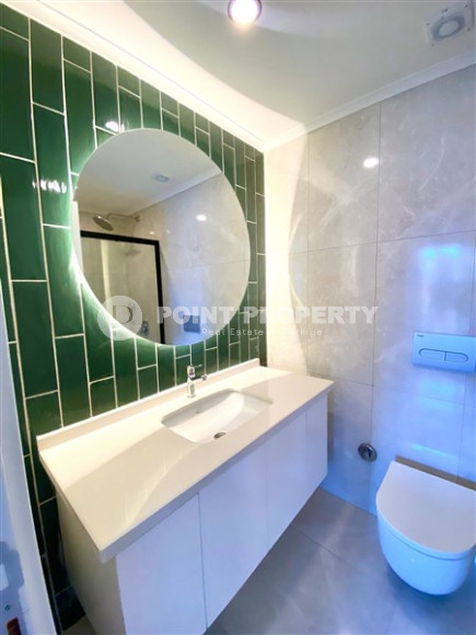 Стильный современный дуплекс с одной спальней, общей площадью 60 м2, в 150 метрах от знаменитого пляжа Клеопатры.-id-3944-фото-6