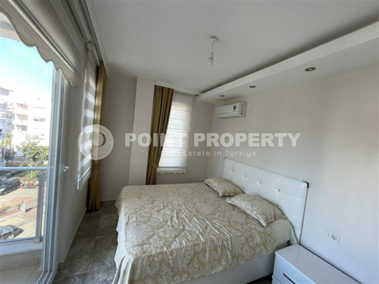 Небольшая квартира с хорошим ремонтом и светлым классическим интерьером в центре района Оба.-id-3947-фото-5