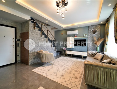 Дуплекс 2+1 на 4-м этаже с мансардой в новом доме, введенном в эксплуатацию в 2022 году.-id-3949-фото-2