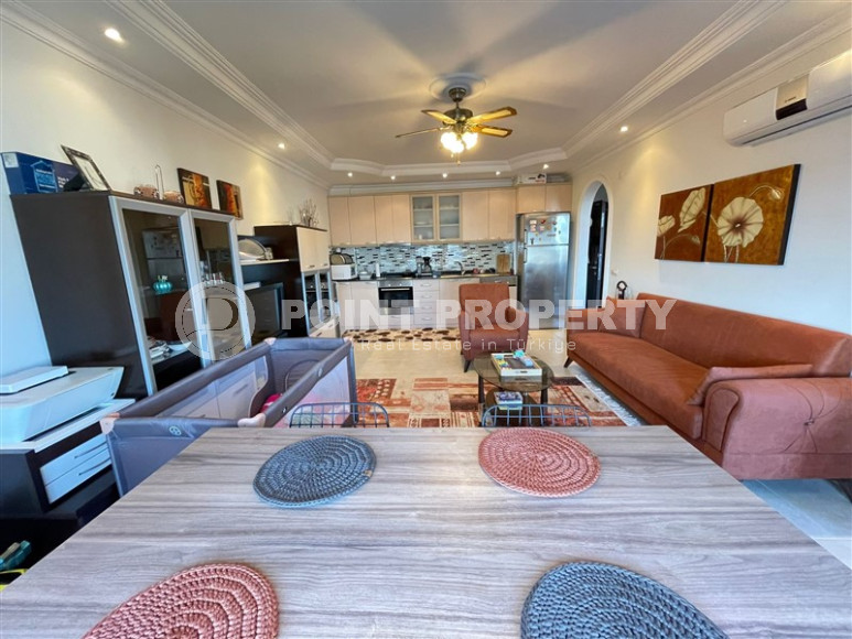 Cozy two-room apartment with sea views, 1+1 layout and area of 70 m2 in the Cikcilli area, 700 meters from the sea-id-1331-photo-5