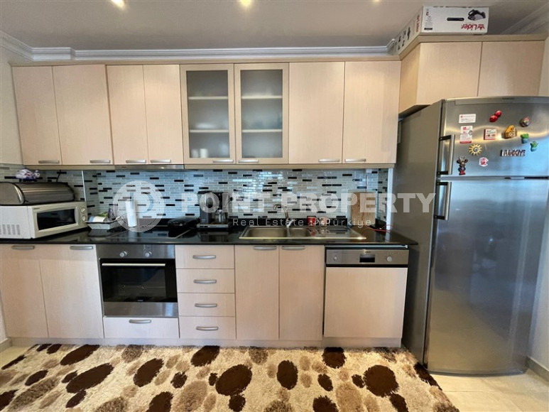 Cozy two-room apartment with sea views, 1+1 layout and area of 70 m2 in the Cikcilli area, 700 meters from the sea-id-1331-photo-7