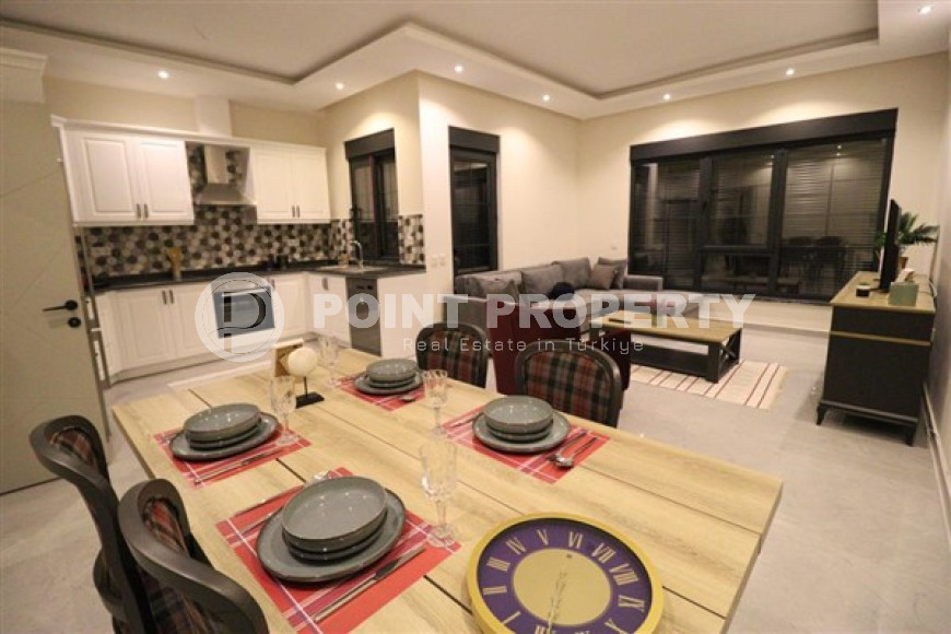 Двухуровневые апартаменты 180 м2 на 1 и 2 этажах комплекса в районе Оба-id-3953-фото-11