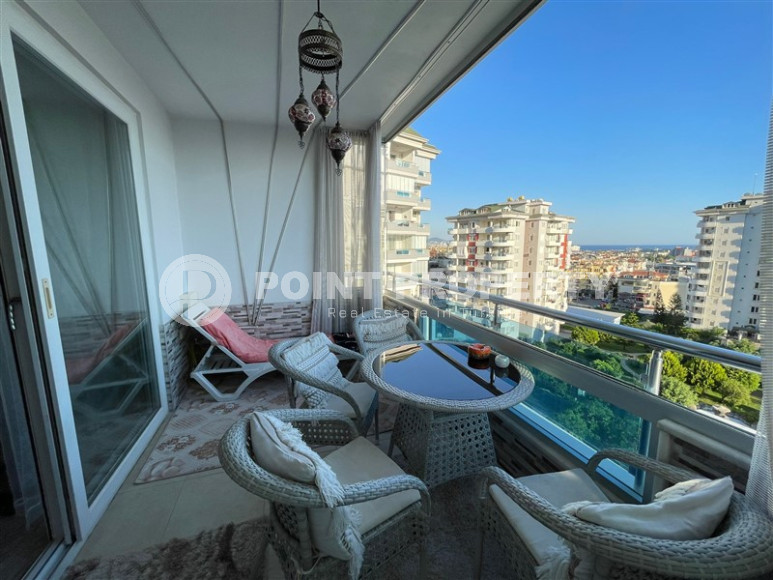 Cozy two-room apartment with sea views, 1+1 layout and area of 70 m2 in the Cikcilli area, 700 meters from the sea-id-1331-photo-14