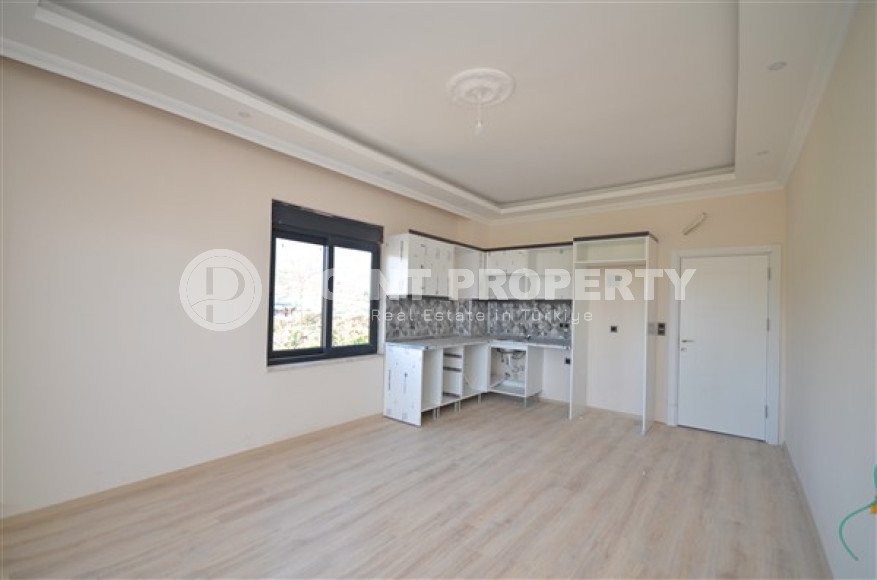 Апартаменты с двумя спальнями, 95 м² в новом комплексе с бассейном в районе Демирташ, Аланья-id-2341-фото-3