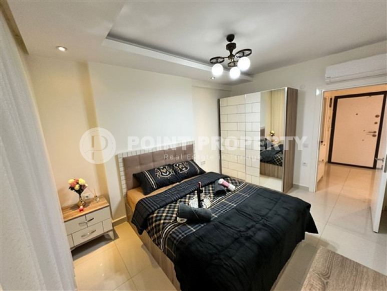 Небольшая стильная квартира 1+1, общей площадью 65 м2, в 800 метрах от моря в районе Авсаллар.-id-3969-фото-5