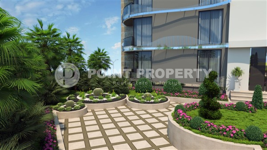 New two-room apartment 55 m2 in a residence under construction consisting of three buildings, Tosmur district-id-3974-photo-23