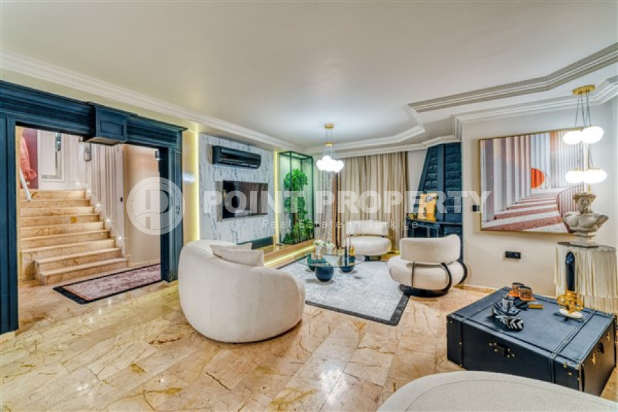 Charming five-room villa 280 m2 with furniture and designer interior, Kargicak district-id-3975-photo-25