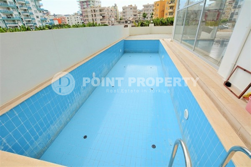 Светлая и удобная квартира 1+1 с площадью 60 м2 в малоэтажном комплексе района Махмутлар-id-3976-фото-11