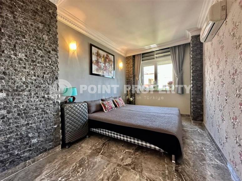 Эксклюзивная трёхкомнатная квартира 120 м2 в комплексе с роскошной инфраструктурой, район Джикджилли-id-3978-фото-7