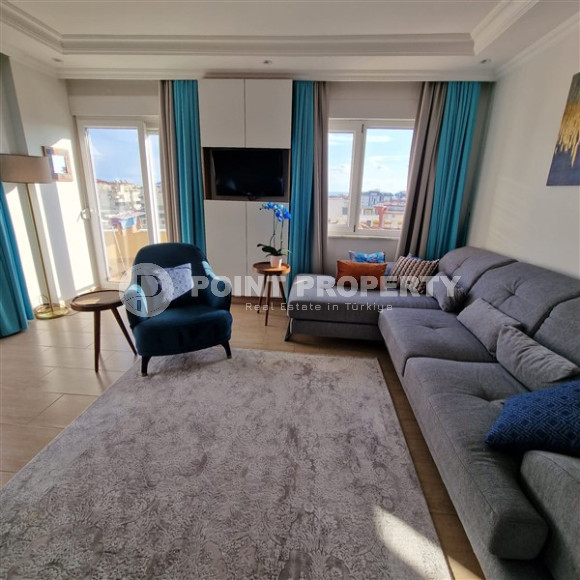 Well-maintained three-room apartment 110 m2, Alanya center. 700 meters from the Mediterranean coast.-id-3979-photo-6