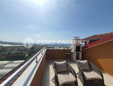 Duplex apartment 180 m2 on the third floor and roof of a low-rise complex, Demirtas district-id-3981-photo-4