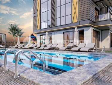 Апартаменты 1+1 в новой резиденции на завершающем этапе строительства в центральном районе Аланьи.-id-3986-фото-4