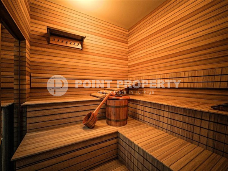 Апартаменты 1+1 в новой резиденции на завершающем этапе строительства в центральном районе Аланьи.-id-3986-фото-6