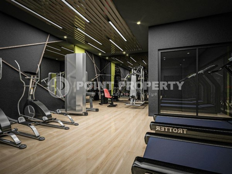 Апартаменты 1+1 в новой резиденции на завершающем этапе строительства в центральном районе Аланьи.-id-3986-фото-7