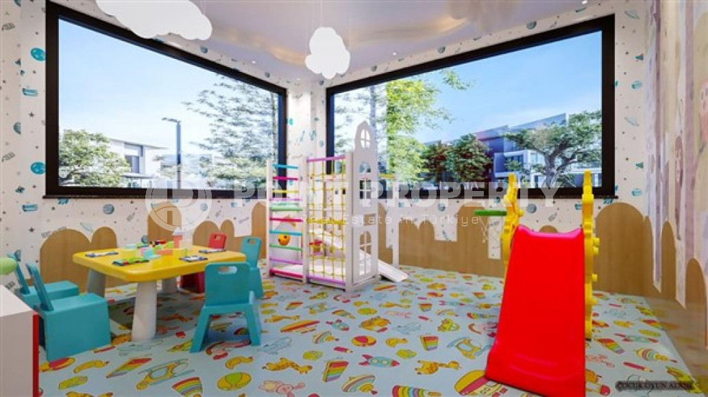 Небольшая квартира 1+1 в новом доме на финальной стадии строительства в районе Авсаллар.-id-3987-фото-4