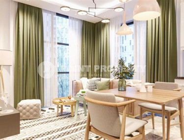 Небольшая квартира 1+1 в новом доме на финальной стадии строительства в районе Авсаллар.-id-3987-фото-5