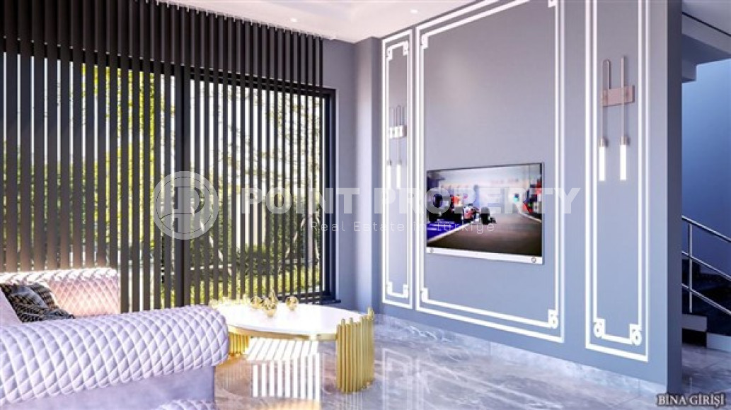 Небольшая квартира 1+1 в новом доме на финальной стадии строительства в районе Авсаллар.-id-3987-фото-6