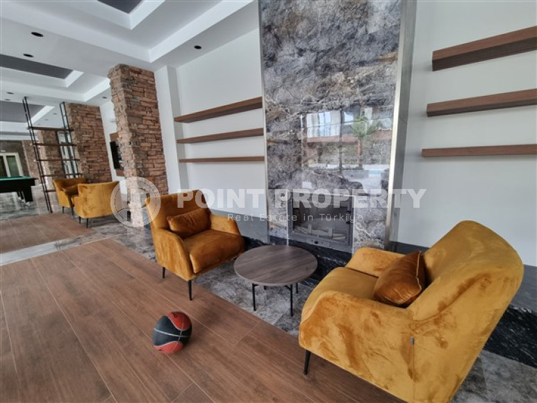 Beautiful studio apartment with modern design in the popular Oba area of Alanya.-id-3988-photo-10