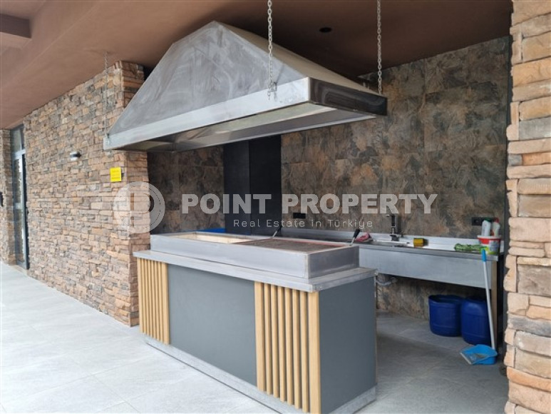 Beautiful studio apartment with modern design in the popular Oba area of Alanya.-id-3988-photo-14