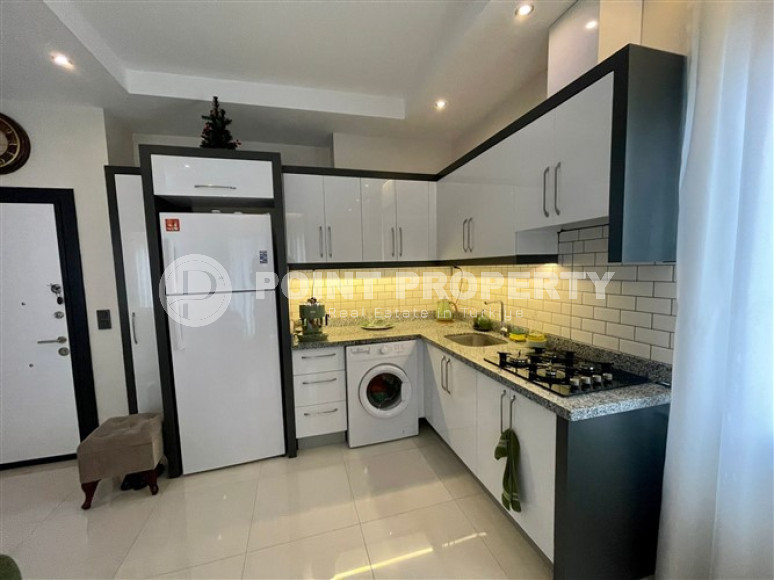 Небольшие современные апартаменты на 3-м этаже в доме 2021 года постройки в районе Авсаллар.-id-3989-фото-2