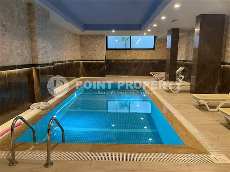 Небольшие современные апартаменты на 3-м этаже в доме 2021 года постройки в районе Авсаллар.-id-3989-фото-8