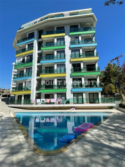 Небольшие современные апартаменты на 3-м этаже в доме 2021 года постройки в районе Авсаллар.-id-3989-фото-11