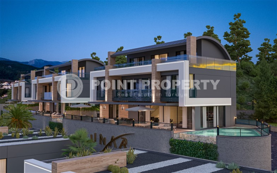 Luxury luxury villas under construction in the prestigious area of Alanya Kargicak.-id-3990-photo-3