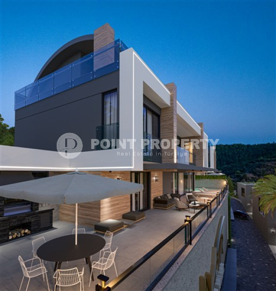 Luxury luxury villas under construction in the prestigious area of Alanya Kargicak.-id-3990-photo-6