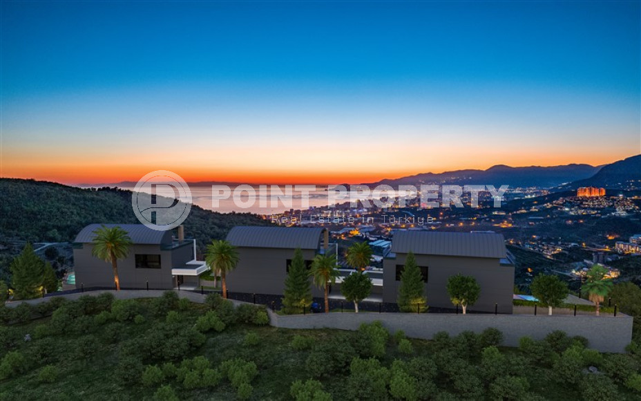 Luxury luxury villas under construction in the prestigious area of Alanya Kargicak.-id-3990-photo-8