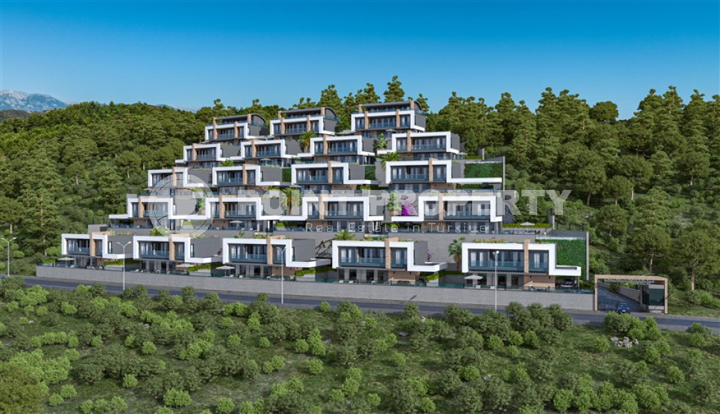 Luxury luxury villas under construction in the prestigious area of Alanya Kargicak.-id-3990-photo-11