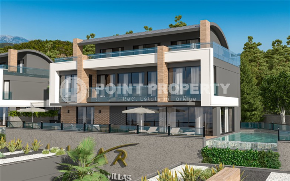 Luxury luxury villas under construction in the prestigious area of Alanya Kargicak.-id-3990-photo-12
