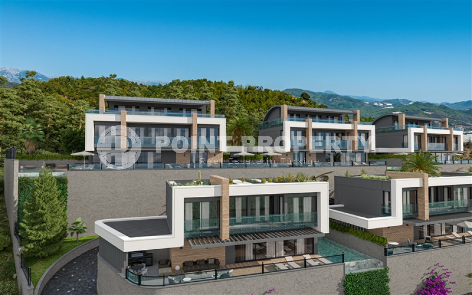 Luxury luxury villas under construction in the prestigious area of Alanya Kargicak.-id-3990-photo-13