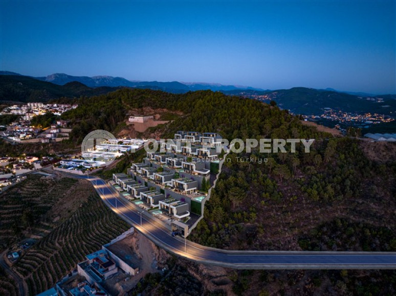 Luxury luxury villas under construction in the prestigious area of Alanya Kargicak.-id-3990-photo-17