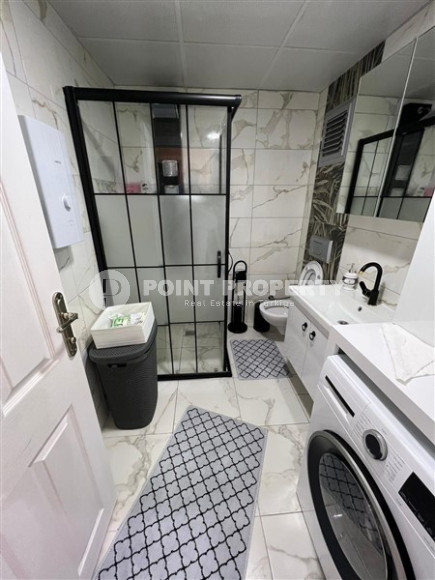 Трёхкомнатная квартира 110 м2 с мебелью и двумя оборудованными балконами  район Джикджилли-id-3991-фото-9