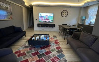 Трёхкомнатная квартира 110 м2 с мебелью и двумя оборудованными балконами  район Джикджилли-id-3991-фото-13