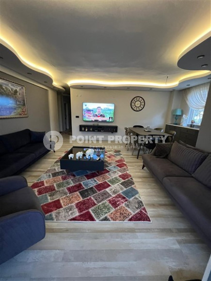 Трёхкомнатная квартира 110 м2 с мебелью и двумя оборудованными балконами  район Джикджилли-id-3991-фото-13