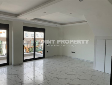 Роскошная новая двухуровневая квартира 150 м2 в районе Оба, Аланья-id-3996-фото-2