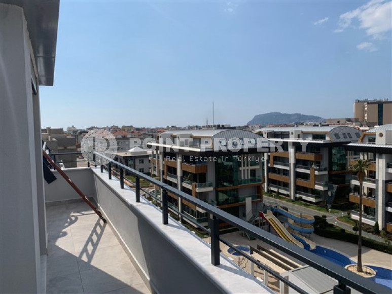 Luxury new duplex apartment 150 m2 in Oba area, Alanya-id-3996-photo-12