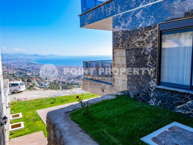 Новая изысканная пятикомнатная вилла 280 м2 в районе Аланьи, Тепе-id-3998-фото-9