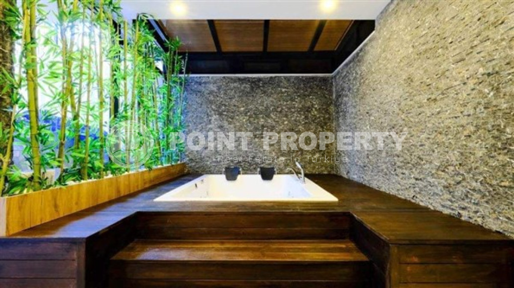 Небольшая современная квартира с прекрасным ремонтом и стильным дизайном в самом центре Аланьи. Описание:-id-4004-фото-12