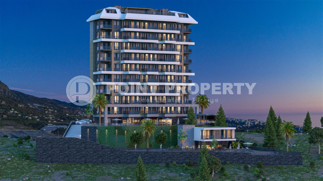 Project in Kestel with gorgeous views of the sea, mountains and the whole of Alanya! Interest-free installments until the end of 2023-id-1044-photo-1