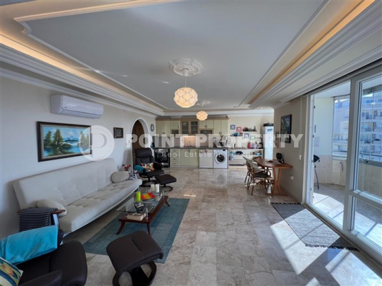 Просторная меблированная квартира 2+1 на 8-м этаже с панорамным видом на море.-id-4010-фото-4