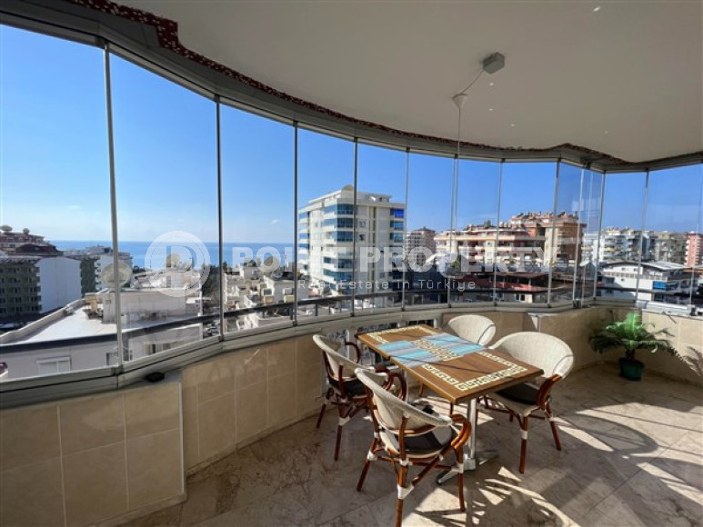 Просторная меблированная квартира 2+1 на 8-м этаже с панорамным видом на море.-id-4010-фото-10