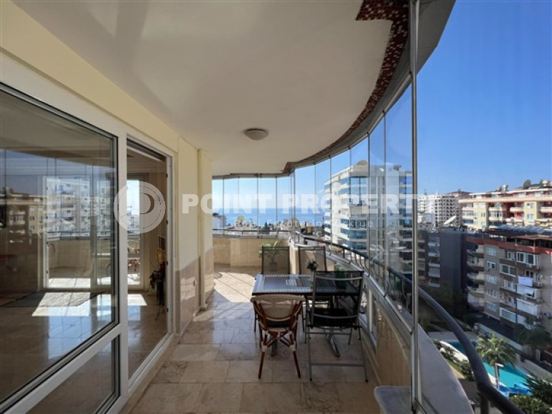 Просторная меблированная квартира 2+1 на 8-м этаже с панорамным видом на море.-id-4010-фото-11