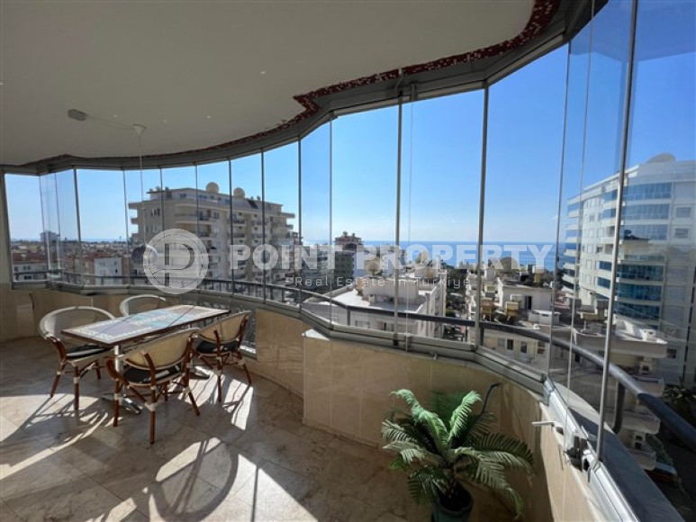 Просторная меблированная квартира 2+1 на 8-м этаже с панорамным видом на море.-id-4010-фото-12