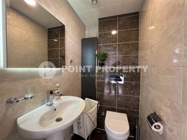 Просторная меблированная квартира 2+1 на 8-м этаже с панорамным видом на море.-id-4010-фото-14