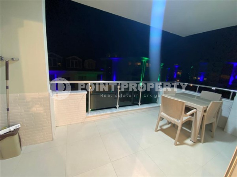 Красивая двухкомнатная квартира 75 м2 в комплексе с отельной инфраструктурой, район Оба-id-4013-фото-14