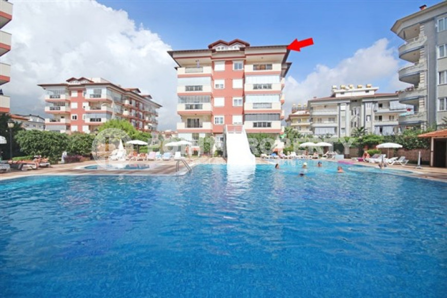 Укомплектованный мебелью пятикомнатный пентхаус 240 м2 в районе Оба-id-4015-фото-2