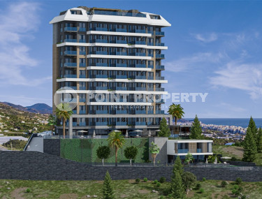 Project in Kestel with gorgeous views of the sea, mountains and the whole of Alanya! Interest-free installments until the end of 2023-id-1044-photo-3