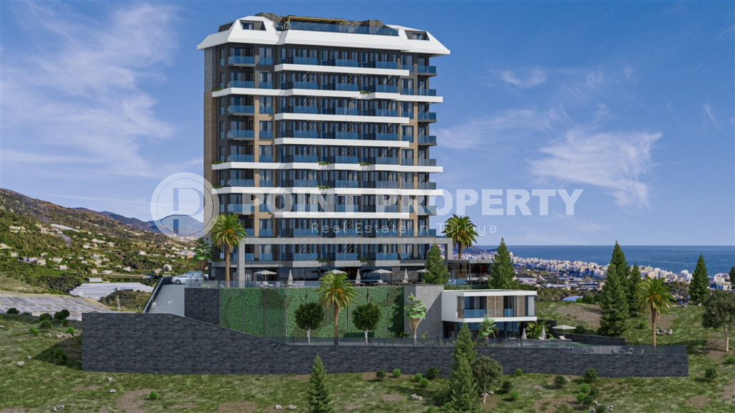 Project in Kestel with gorgeous views of the sea, mountains and the whole of Alanya! Interest-free installments until the end of 2023-id-1044-photo-3